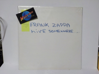 FRANK ZAPPA - LIVE SOMEWHERE M-/M- LP ( yllätys live ;-)
