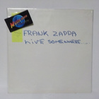FRANK ZAPPA - LIVE SOMEWHERE M-/M- LP ( yllätys live ;-) - pikkukuva 1