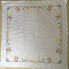 KIRJAILTU PÄÄSIÄISLIINA  Puuvilla 79cm x 82cm - pikkukuva 4