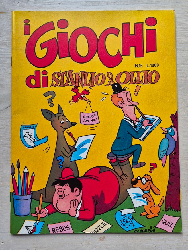 i Giochi di Stanlio & Ollio # 16 (1983) - ITA