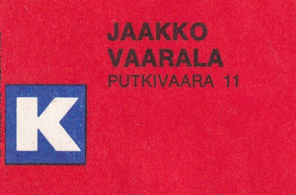 Putkivaara 11 , Jaakko Vaarala  , Kesko , 3/12