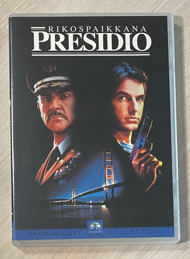Rikospaikkana Presidio (1988) Sean Connery & Mark Harmon