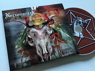 Necromantia . Crossing the fiery path CD