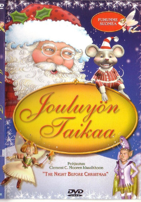 dvd, Jouluyön taikaa (The Night Before Christmas) [piirrosel