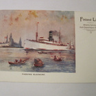 VANHA Postikortti Laiva Finland Line Mainos 1920-luku - pikkukuva 1