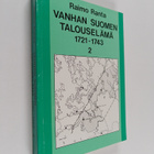 Raimo Ranta : Vanhan Suomen talouselämä vuosina 1721-43 : 2 - pikkukuva 1