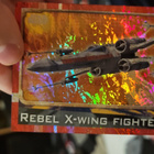 Rebel X-Wing Fighter Topps star wars holo kortti - pikkukuva 1