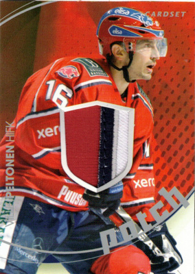 2011-12 Cardset  VILLE PELTONEN HIFK Patch
