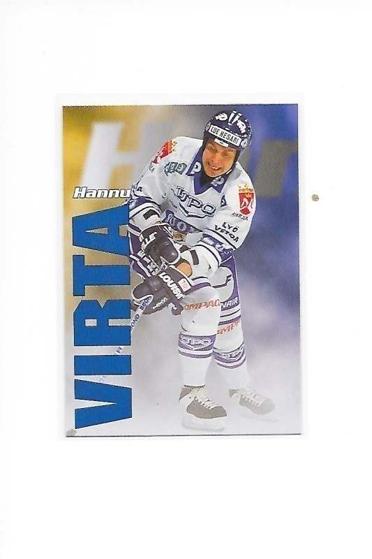 1998-99 CardSet Maajoukkue #18of47 Hannu Virta TPS