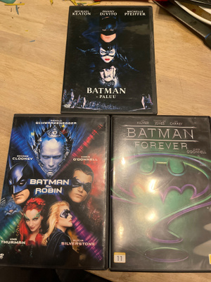 Batman 90-luvun elokuvat paketti (3 kpl) Batman Paluu