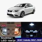 Seat Toledo (KG) Sisätilan LED-sarja 9-osainen - pikkukuva 1