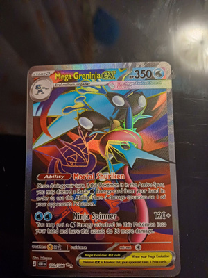 Pokemon Mega  Greninja EX hp 350