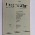 Finsk tidskrift H. 3-4 1973 - pikkukuva 1