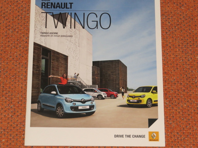 2015 Renault Twingo esite - KUIN UUSI - 28 siv - suomalainen