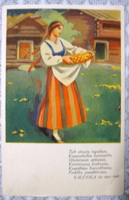 Wendelin Kalevalakortti 1937(88)