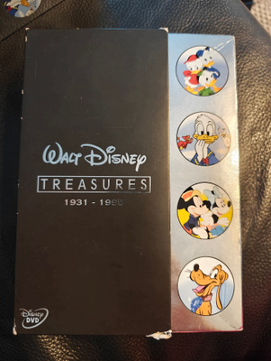 Walt Disney Treasures 1931-1995 8DVDBOX Suomijulkaisu