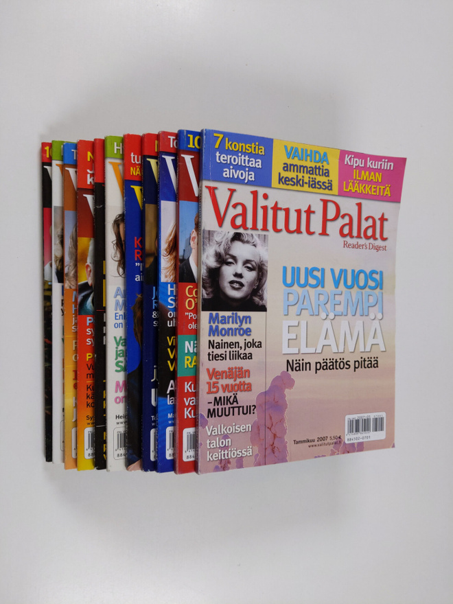 Valitut palat vuosikerta 2007 (1-12, puuttuu nro 4)