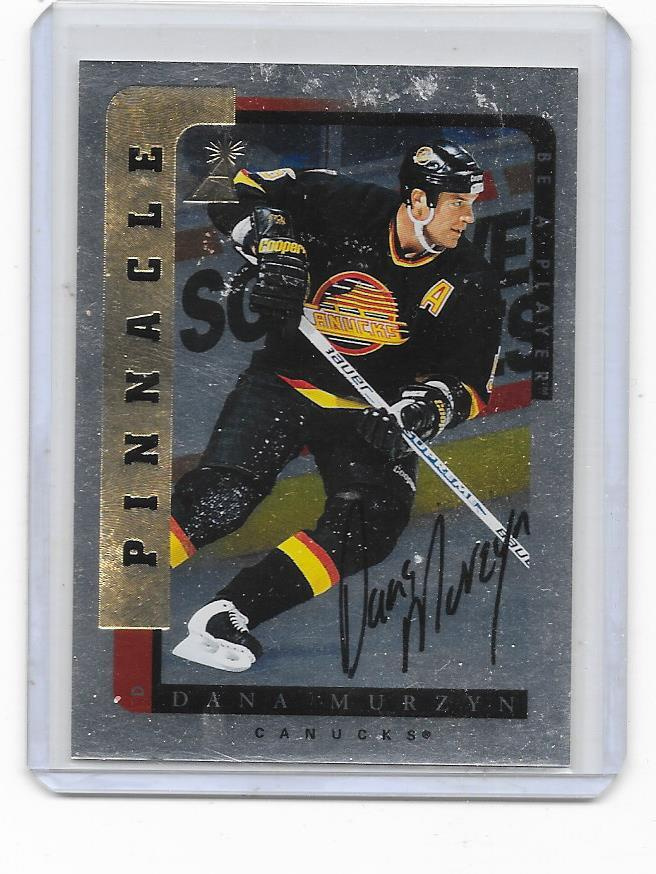 1996-97 Be A Player Signature #160 Dana Murzyn , Vancouver