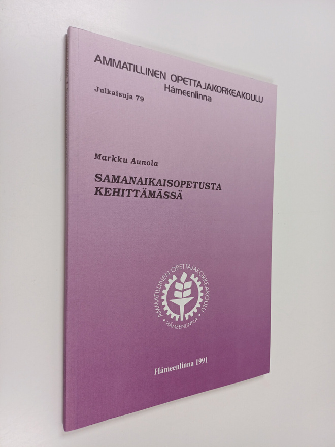 Markku Aunola : Samanaikaisopetusta kehittämässä