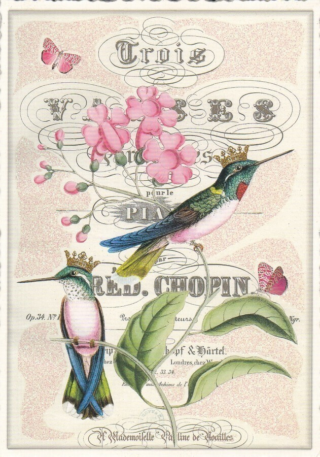Chopinin musiikki (Tausendschön-kortti)
