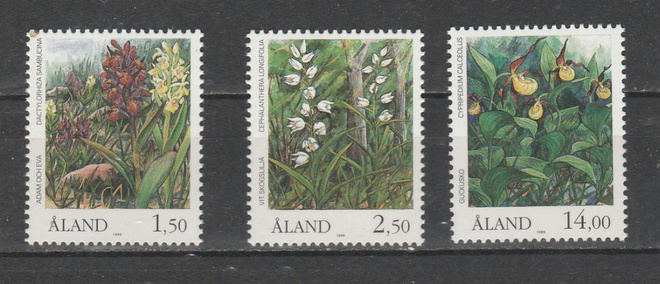 Ahvenanmaa v 1989, Kasveja . postituore sarja