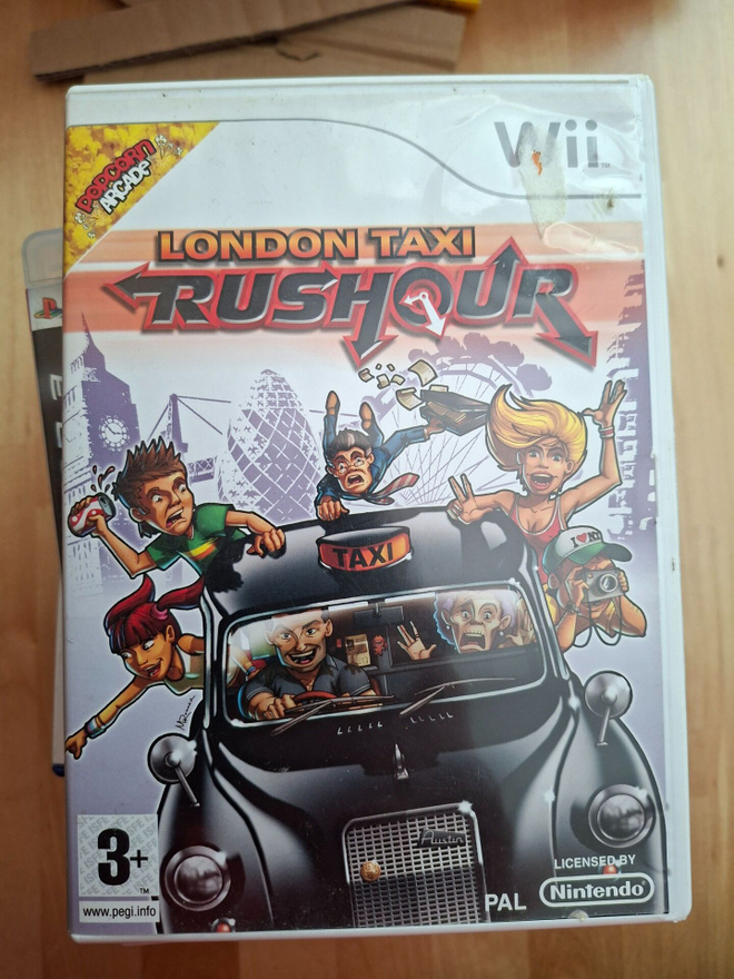 Wii London Taxi Rush Hour CIB