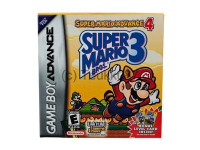 GBA - Super Mario Advance 4: Super Mario Bros. 3 (CIB) [USA]