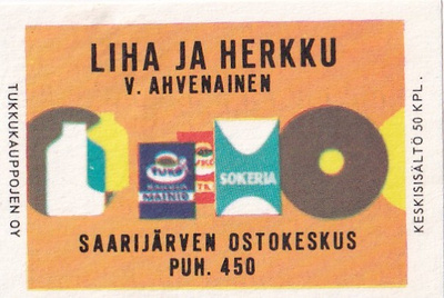 Saarijärvi. V. Ahvenainen    , b434
