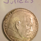 2 Reichsmark 1937 D natsisaksa hopeaa - pikkukuva 2