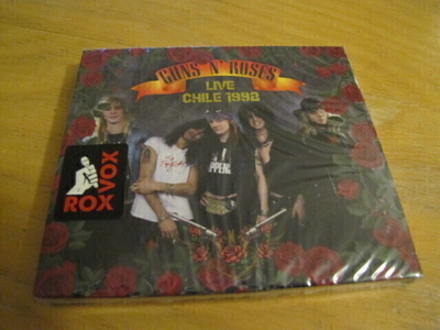 Guns n'roses live chile 1992 2x cd muoveissa