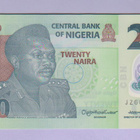 Nigeria 20 Naira v.2025 UNC P-34 (Polymer) - pikkukuva 1
