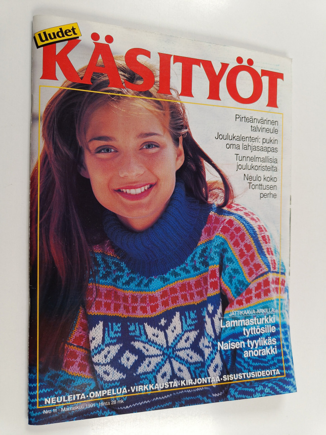 Uudet käsityöt 11/1991 (+kaavat)