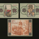 Saksa Notgeld 2 x 25, 50 Pfg, Wunsiedel 1918 - pikkukuva 1