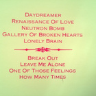 Johnny Lee Michaels - Daydreamer LP - pikkukuva 3