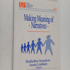 Ruthellen Josselson : Making meaning of narratives - pikkukuva 1