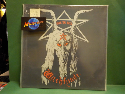 WITCHFYNDE - GIVE ´EM HELL M-/EX- UK 80 LP