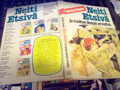 Keene: Neiti Etsivä ja vanhan linnan arvoitus (1 p. 1978)