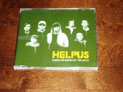 CD Single Kaikki On Susta Kii / Sillalla - HELPUS