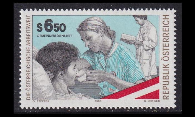 Itävalta 2233 ** Työelämä sairaanhoitaja (1997)
