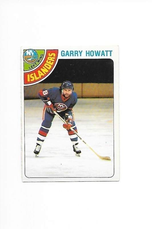 1978-79 OPC #29 Garry Howatt New York Islanders gooni