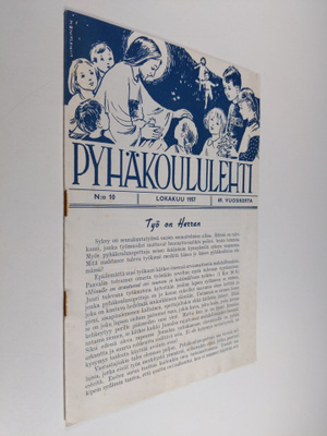T. J. Vauramo : Pyhäkoululehti 10/1957