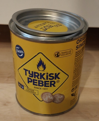 Turkinpippuri peltirasia