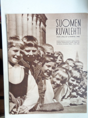 Suomen Kuvalehti Nro 27/1939 (31.8)