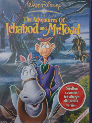 The Adventures of Ichabod & Mr. Toad DVD suomitekstitys