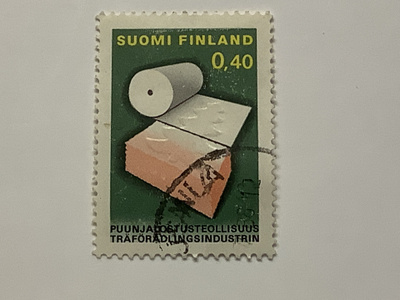 648 / 1968 Puunjalostusteollisuus o leimattu