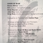 Chain Of Blue - One Love CD - pikkukuva 3