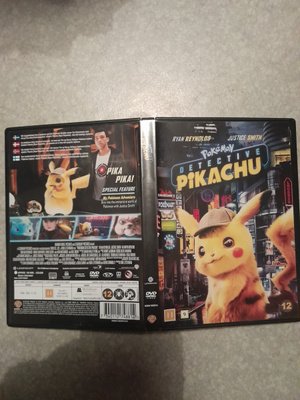 Pokemon,detective pikachu dvd