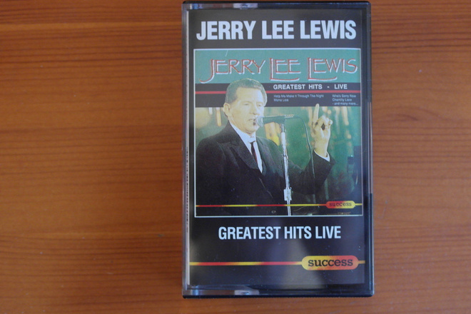 Jerry Lee Lewis:Greatest Hits Live C-kasetti.Hyvä!