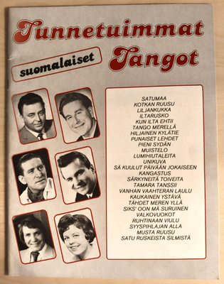 Tunnetuimmat suomalaiset tangot