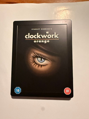 A CLOCKWORK ORANGE- Kellopeliappelsiini - Blu-ray Steelbook